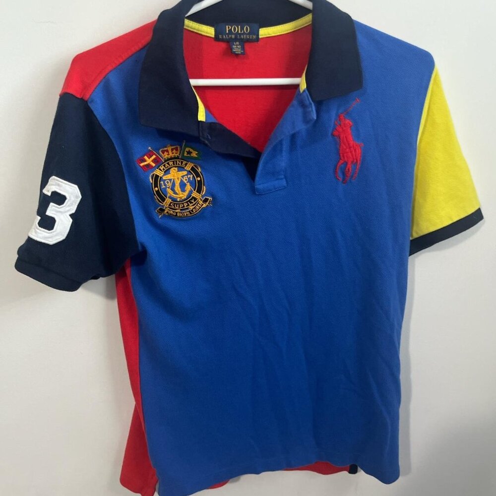 Polo Ralph Lauren Big Pony Blue Shirt